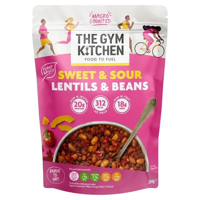 - Degradable pet feces bagThe Gym Kitchen Sweet & Sour Lentil & Beans   250g