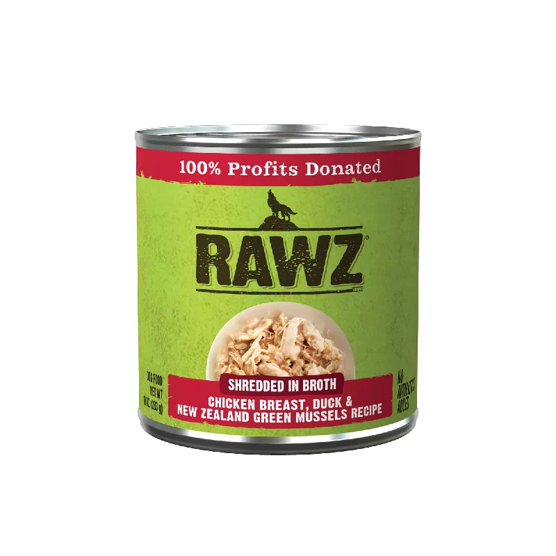 - Dog food nutritional analysisRawz Chicken Breast, Duck & New Zealand Green Mussels Dog Food