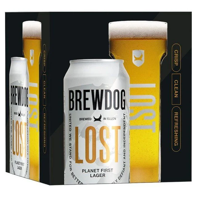 - Degradable pet feces bagBrewDog Lost Lager   4 x 440ml