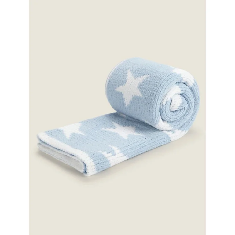 - Parrot climbing and standing wooden frameGeorge Home Blue Star Chenille Baby Shawl