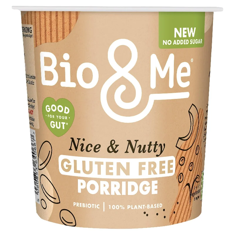 - Rabbit grass rack to prevent waste food boxBio & Me Nice & Nutty Gluten Free Porridge 58g