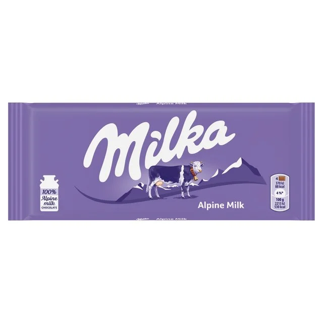 - Pet vitamin complex nutrition tabletsMilka Alpine Milk Chocolate Bar   100g