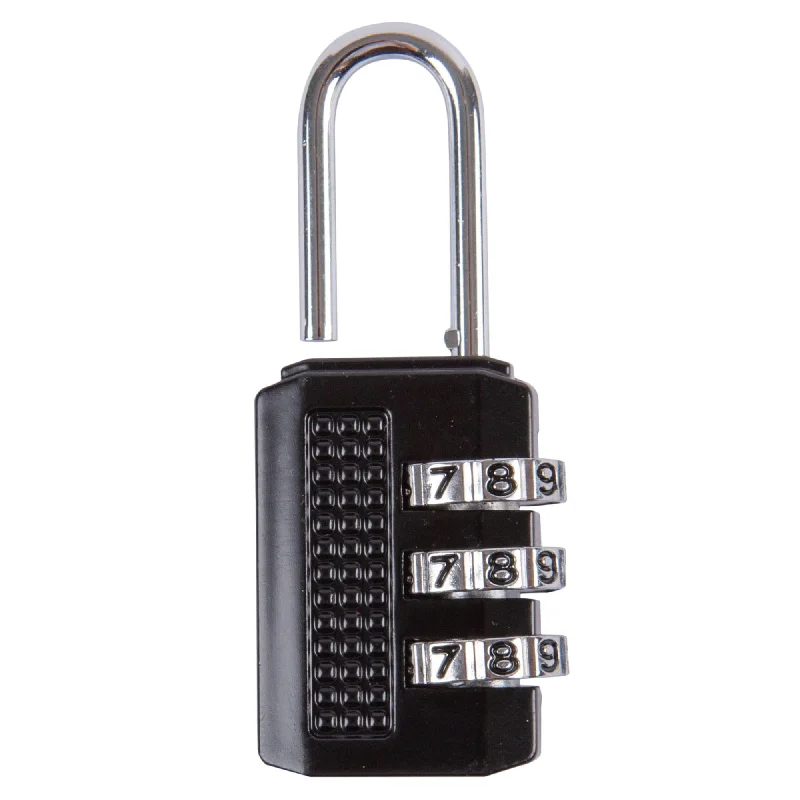 - Remote interactive pet feederBlack 3-Digit Zinc Alloy Combination Padlock - By Blackspur