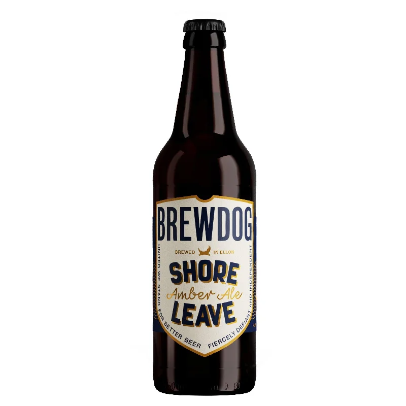 - Organic cotton dog bibsBrewDog Shore Leave Amber Ale 500ml