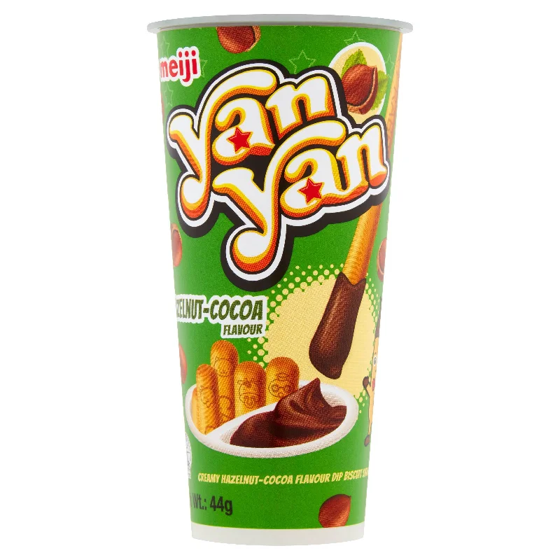 - Air box TSA certified check-inYan Yan Creamy Hazelnut Cocoa Flavour Biscuit Snack 44g