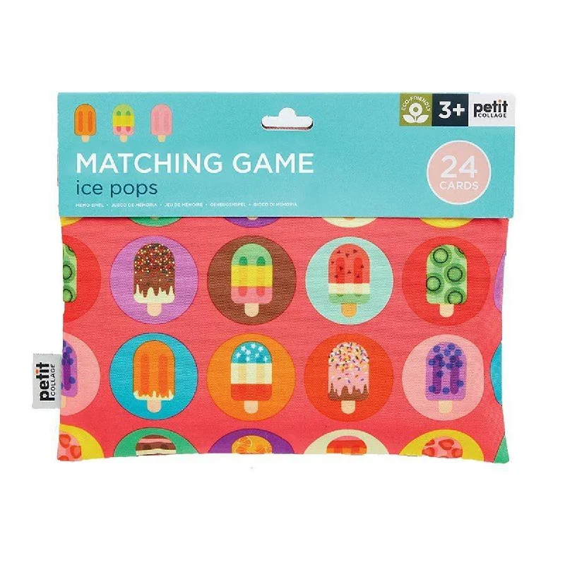 - Organic cotton dog bibsPetit Collage petite ice pops matching game