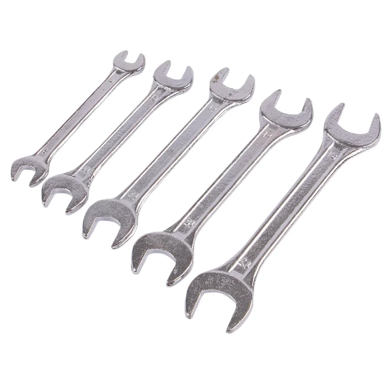 - Foldable and portable cat bag5pc Carbon Steel Metric Open-End Spanner Set - By Blackspur