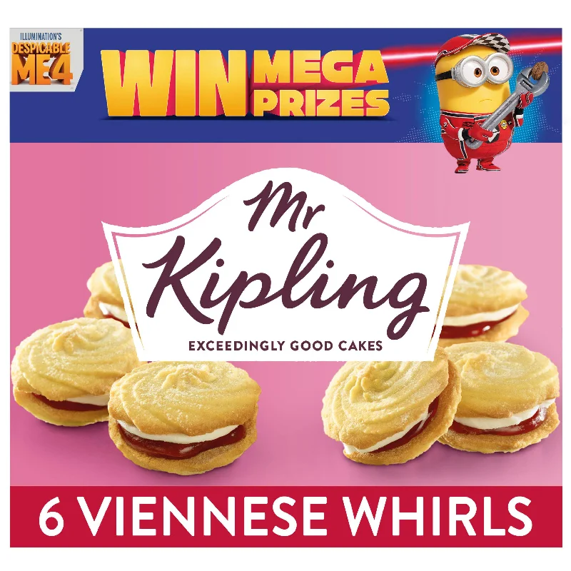 - Dog anti-slip matMr Kipling Vienesse Whirl Cakes x6