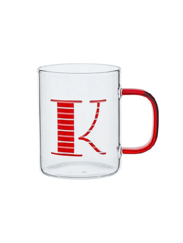 - Cat nail clippers with LED lightsGeorge Home Red Alphabet Glass Mug - K