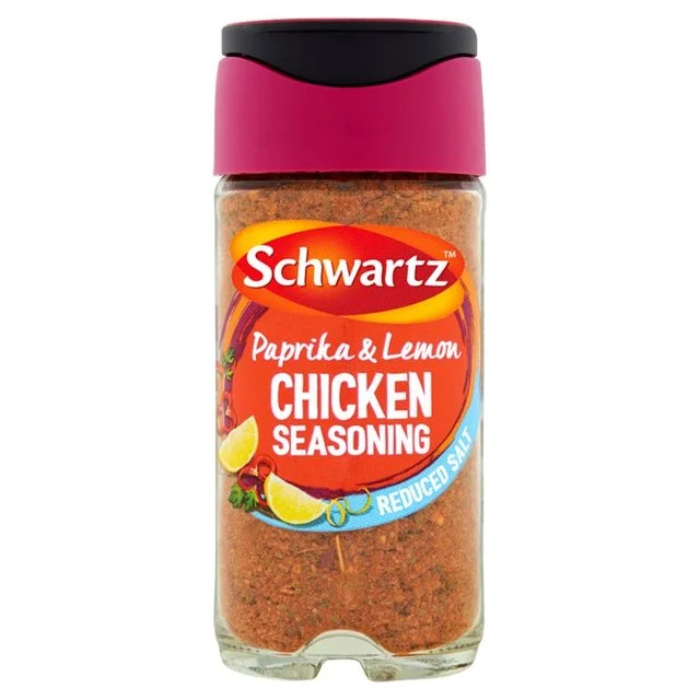 - Postoperative pet anti-licking Elizabethan collarSchwartz Paprika & Lemon Chicken Seasoning No Added Salt Jar   43g