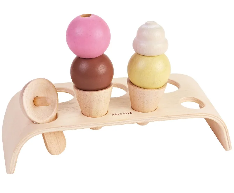 ---Plan Toys Ice Cream Set