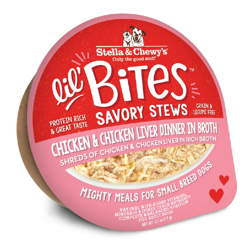 - Cat stress soothing sprayStella & Chewy's Lil Bites Savory Stews for Small Breeds Chicken & Chicken Liver Dinner in Broth