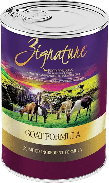 - Dog food for pregnancy and lactationZignature Limited Ingredient Goat Recipe Wet Dog Food