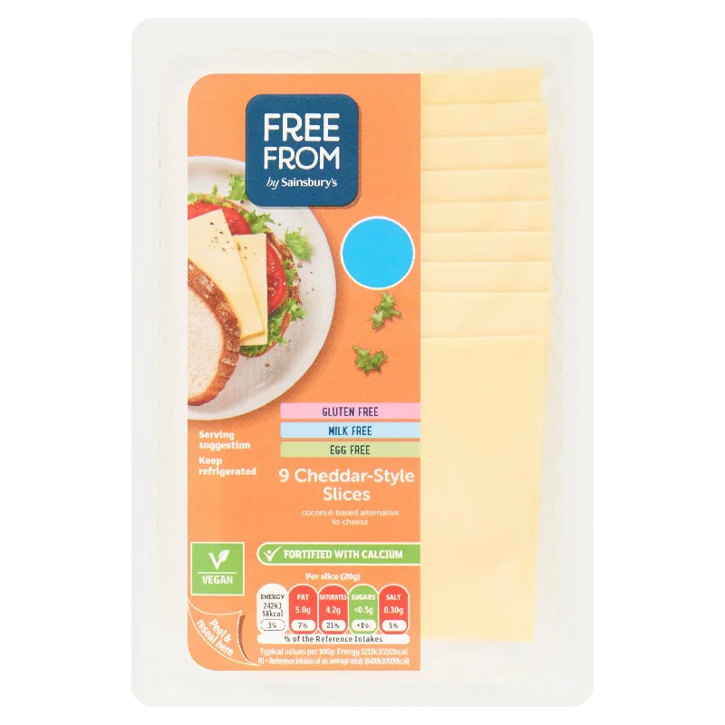 - Remote interactive pet feederSainsbury's Free From Sliced Cheddar Style 180g