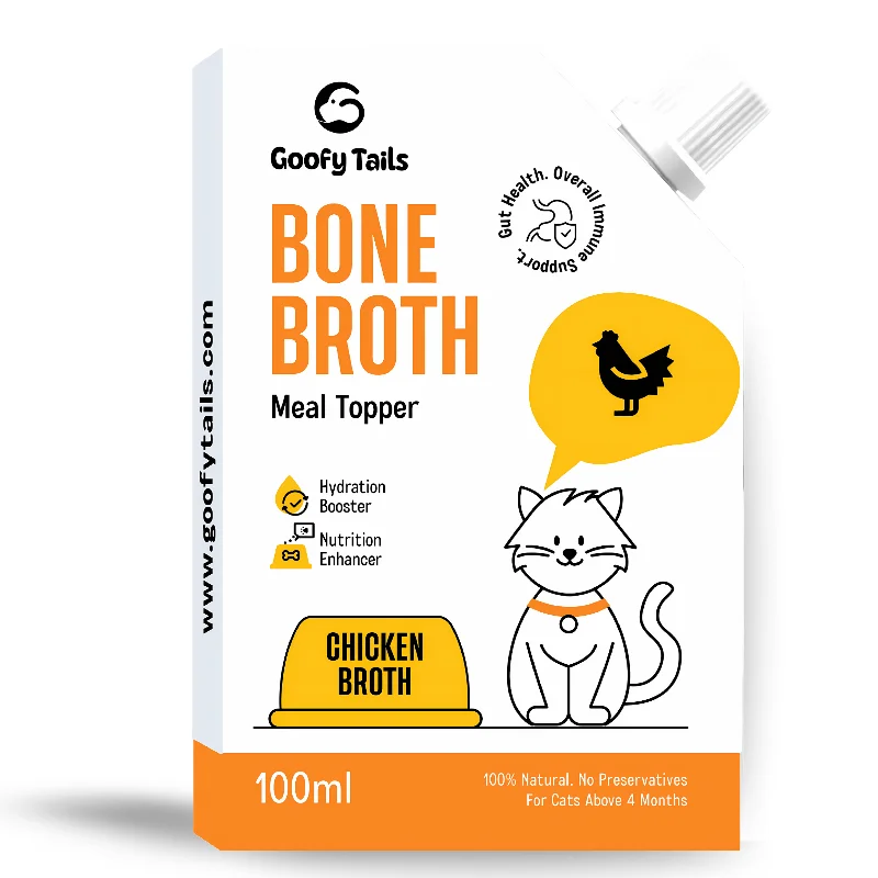 - Air box TSA certified check-inChicken Bone Broth for Cats and Kittens