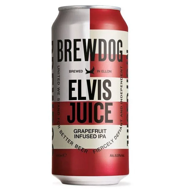 - Organic cotton dog bibsBrewDog Elvis Juice   440ml