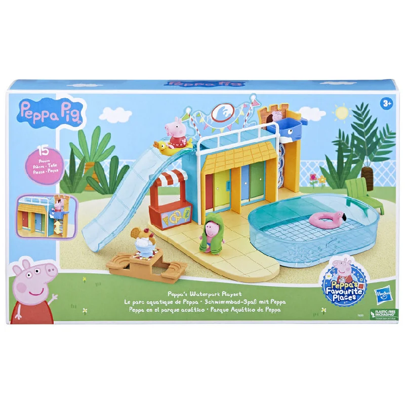 - Pet monitor with cameraPeppa Pig Waterpark Playset