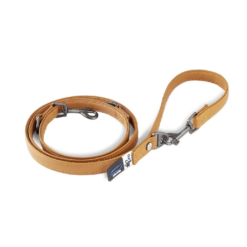 - Winter dog thick down jacketCurli Apple Leather Adjustable Leash Brown