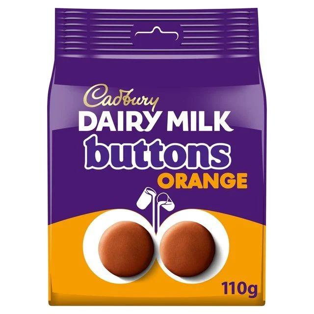 - Teething and chewing toys for puppiesCadbury Dairy Milk Orange Chocolate Giant Buttons Bag     110g