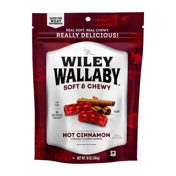 - Degradable pet feces bagWiley Wallaby Gourmet Hot Cinnamon Licorice (10 oz)