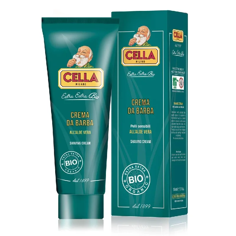 - Air box TSA certified check-inCella Aloe Vera Shave Cream Tube (5.1 oz) #10082332