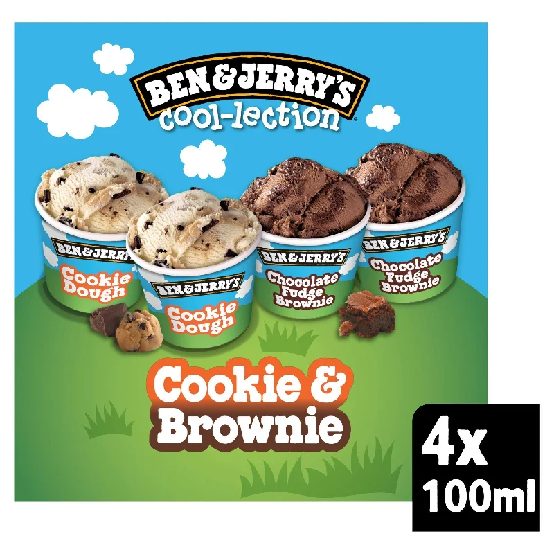 - Parrot climbing and standing wooden frameBen & Jerry's Choc-Dough Cool-lection Ice Cream Mini Cup Multipack 4x100ml