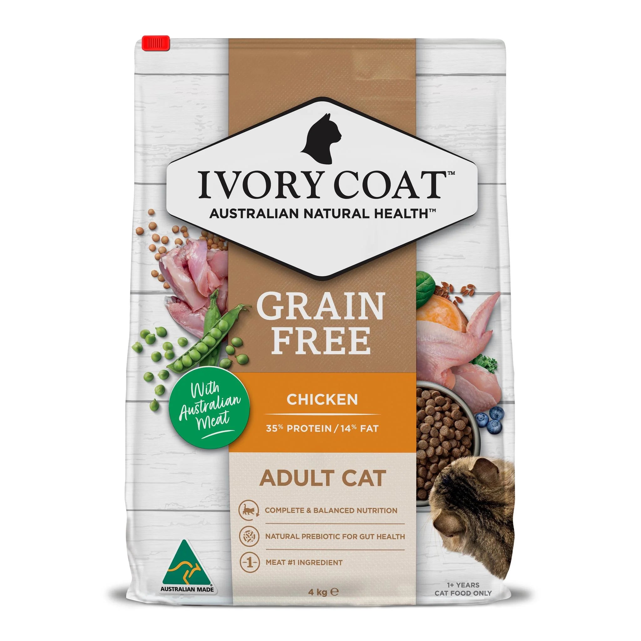    - Senior cat food  Ivory Coat Grain Free Adult Cat Chicken Cat Food