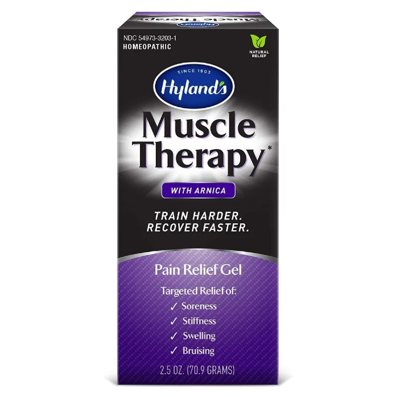 - Organic cotton dog bibsHyland's Muscle Therapy Gel with Arnica (2.5 fl oz) #31259