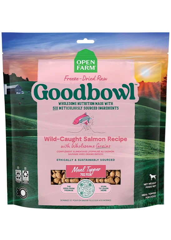 - Pet stroller can be taken on the planeGoodbowl Wild-Caught Salmon Freeze Dried Raw Topper - (8oz & 23oz)