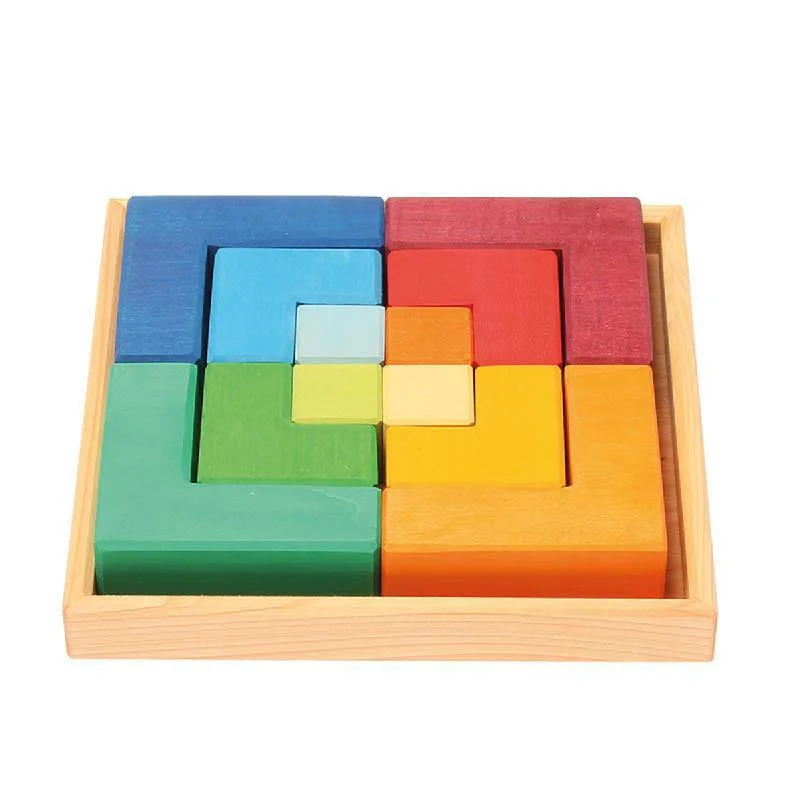 - Organic cotton dog bibsGrimm's square puzzle - large