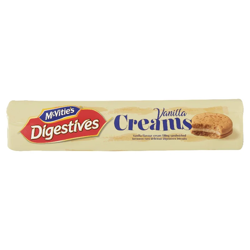 - Teething and chewing toys for puppiesMcVitie's Digestives Creams Vanilla Biscuits 168g