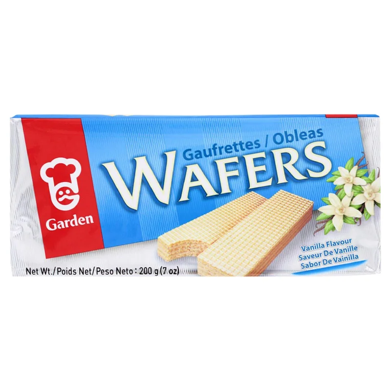 - Winter warm clothes for short-haired dogsGarden Cream Wafers Vanilla Flavour x4 200g