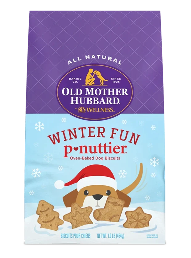 - Car dog seat beltOld Mother Hubbard Winter Fun P-Nuttier Biscuits Baked Dog Treats