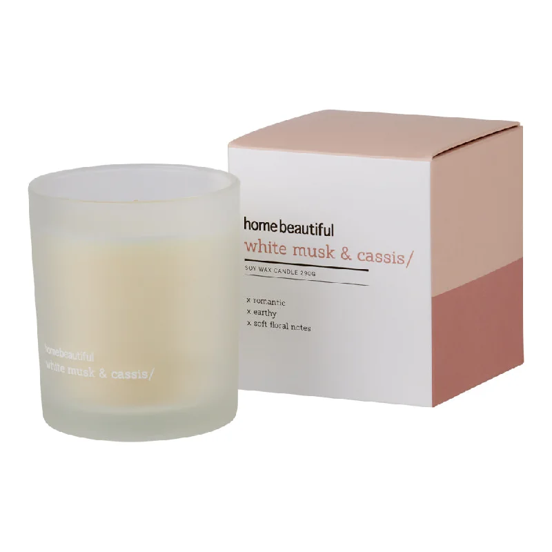 - Cat stress soothing sprayHome Beautiful Candle White Musk and Cassis