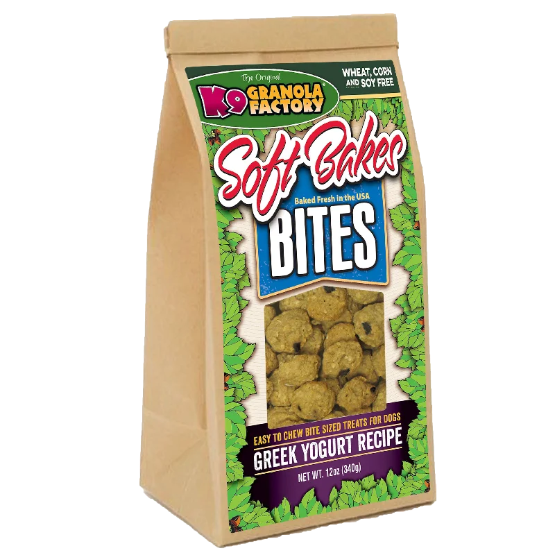 - Food for picky dogsK9 Granola Factory Soft Bakes Bites, Greek Yogurt Recipe Dog Treats