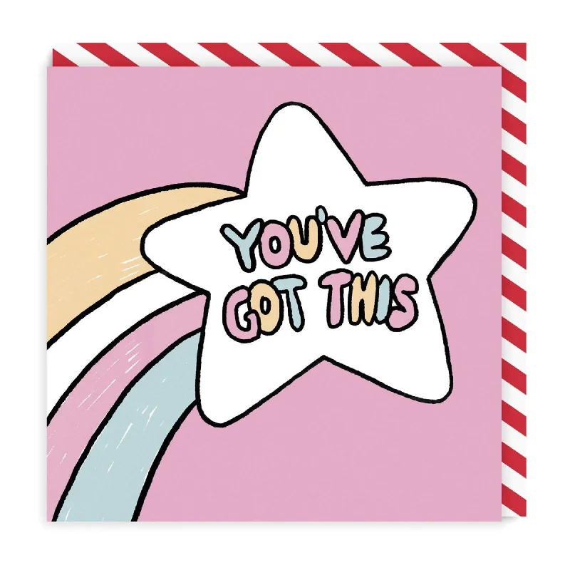 - Teething and chewing toys for puppiesGood Luck Card You've Got This with Shooting Star Positivity Greeting Card