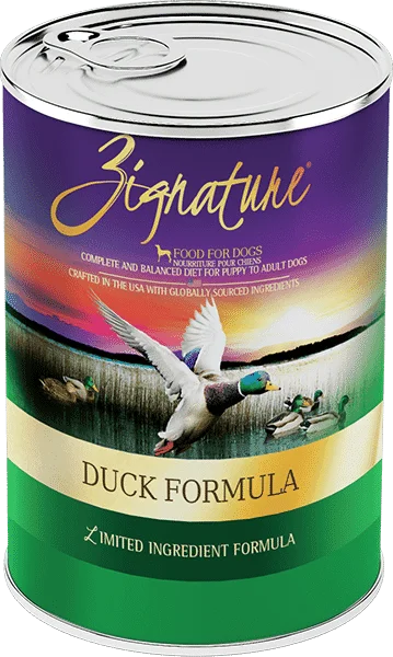 - Crave dog food reviewZignature Limited Ingredient Duck Formula Wet Dog Food