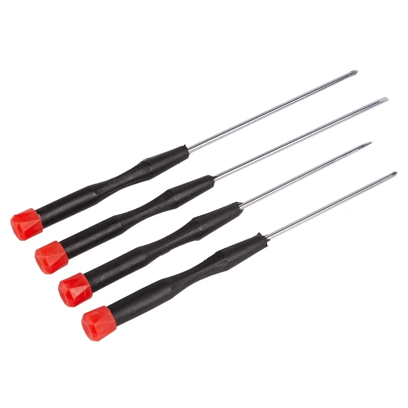 - Cat stress soothing spray4pc Black Carbon Steel Precision Screwdriver Set - By Blackspur