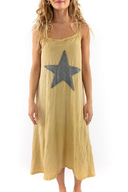 - Automatic temperature adjustment cat bedStar Appliqué Lana Tank Dress