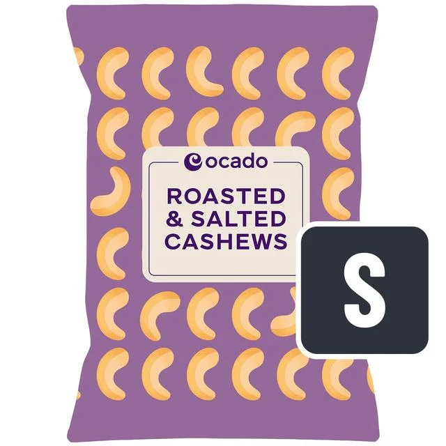 ---Ocado Roasted & Salted Cashews   200g