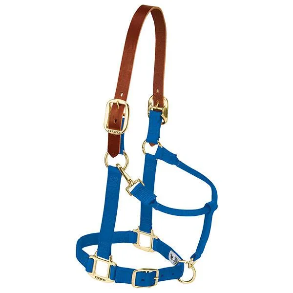  -Explosion-proof leash FOR LARGE dogsWeaver Leather Breakaway Original Adjustable Chin And Throat Snap Halter 3/4"