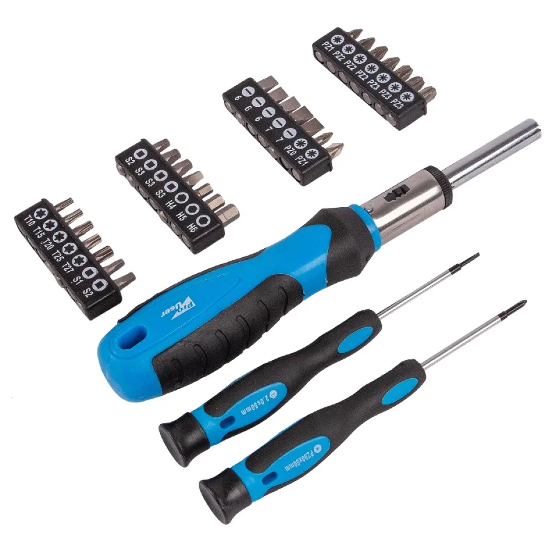 - Natural latex pet mattress31pc Blue Chrome Vanadium Ratchet Screwdriver Set - By Pro User