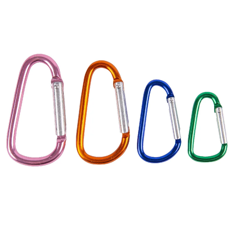 - Durable nylon dog leash wholesale4pc Multicolour Aluminium Spring Snaps Set - 4 Sizes - By Blackspur