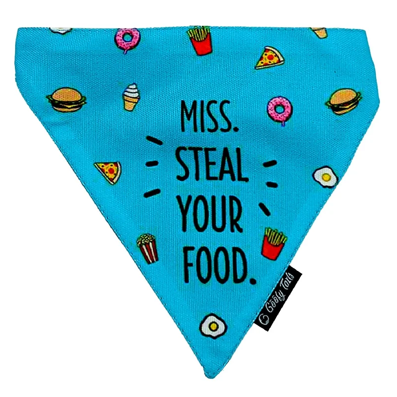 ---Goofy Tails Miss. Steal Your Food Series Bandana/Scarf For Dogs