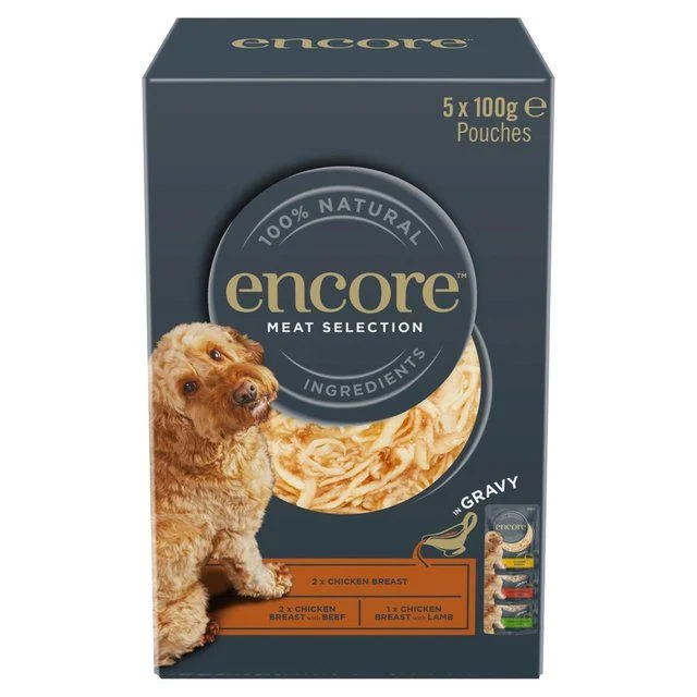 - Summer pet ice matEncore Wet Dog Meat Selection in Gravy   5 x 100g