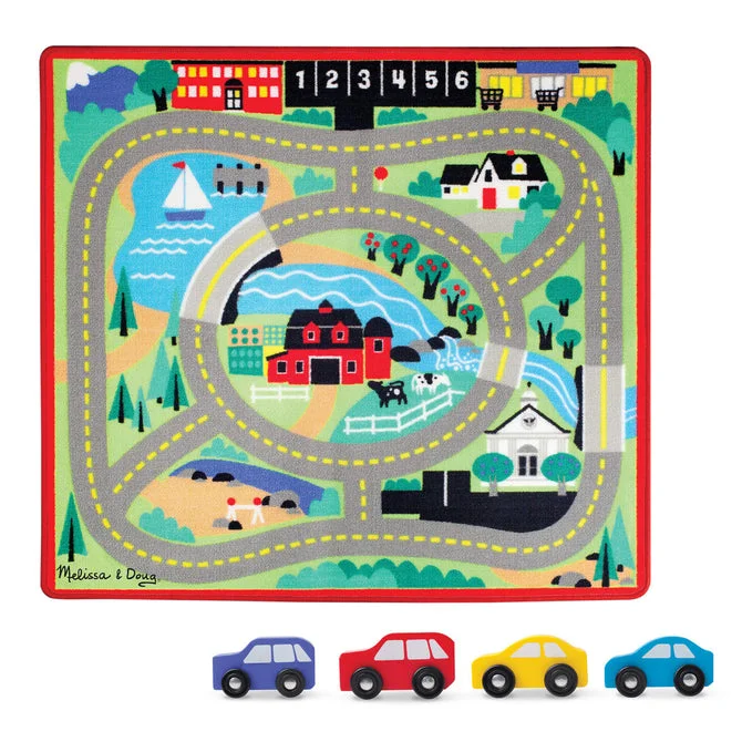 - Pet smart GPS locatorMelissa & Doug Round the Town Road Rug & Car Set