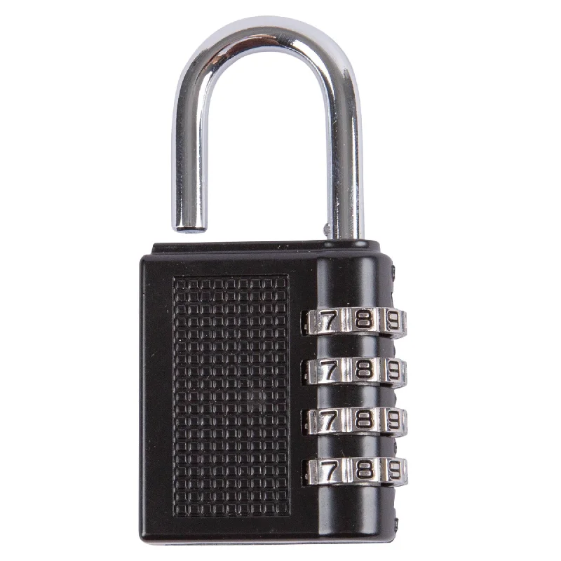 - Dog heart rate monitoring collarBlack 4-Digit Zinc Alloy Combination Padlock - By Blackspur