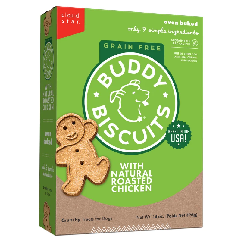 - ​​Christmas pet Christmas clothingBuddy Biscuits Crunchy Roasted Chicken Dog Treats