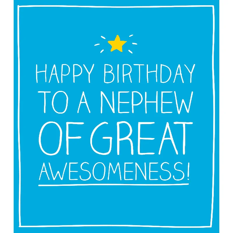 - Elderly dog ​​joint care mattressPigment Productions Happy Birthday Nephew Card Blue Awesomeness Greeting Card