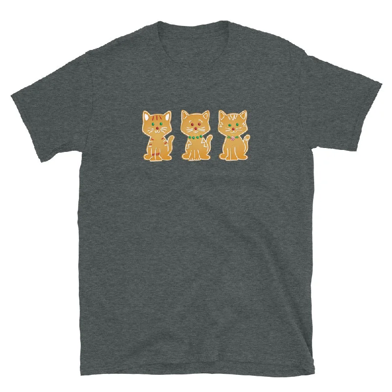  -Anti-scratch scratching board AND cat bed in oneGingerbread Cats T-Shirt